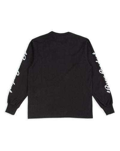 The Real McCoy's Buco L/S Tee / Riding Togs - Black - Standard & Strange
