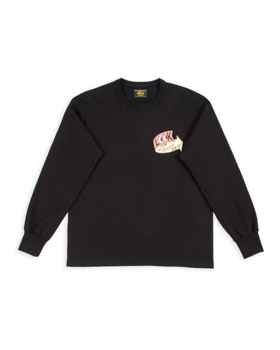The Real McCoy's Buco L/S Tee /LOOK AT HOW BUCO DID IT! - Black - Standard & Strange