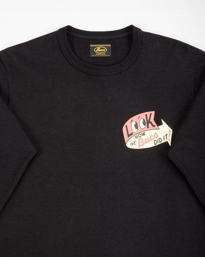 The Real McCoy's Buco L/S Tee /LOOK AT HOW BUCO DID IT! - Black - Standard & Strange