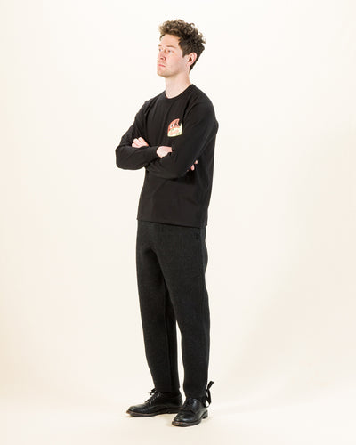 The Real McCoy's Buco L/S Tee /LOOK AT HOW BUCO DID IT! - Black - Standard & Strange
