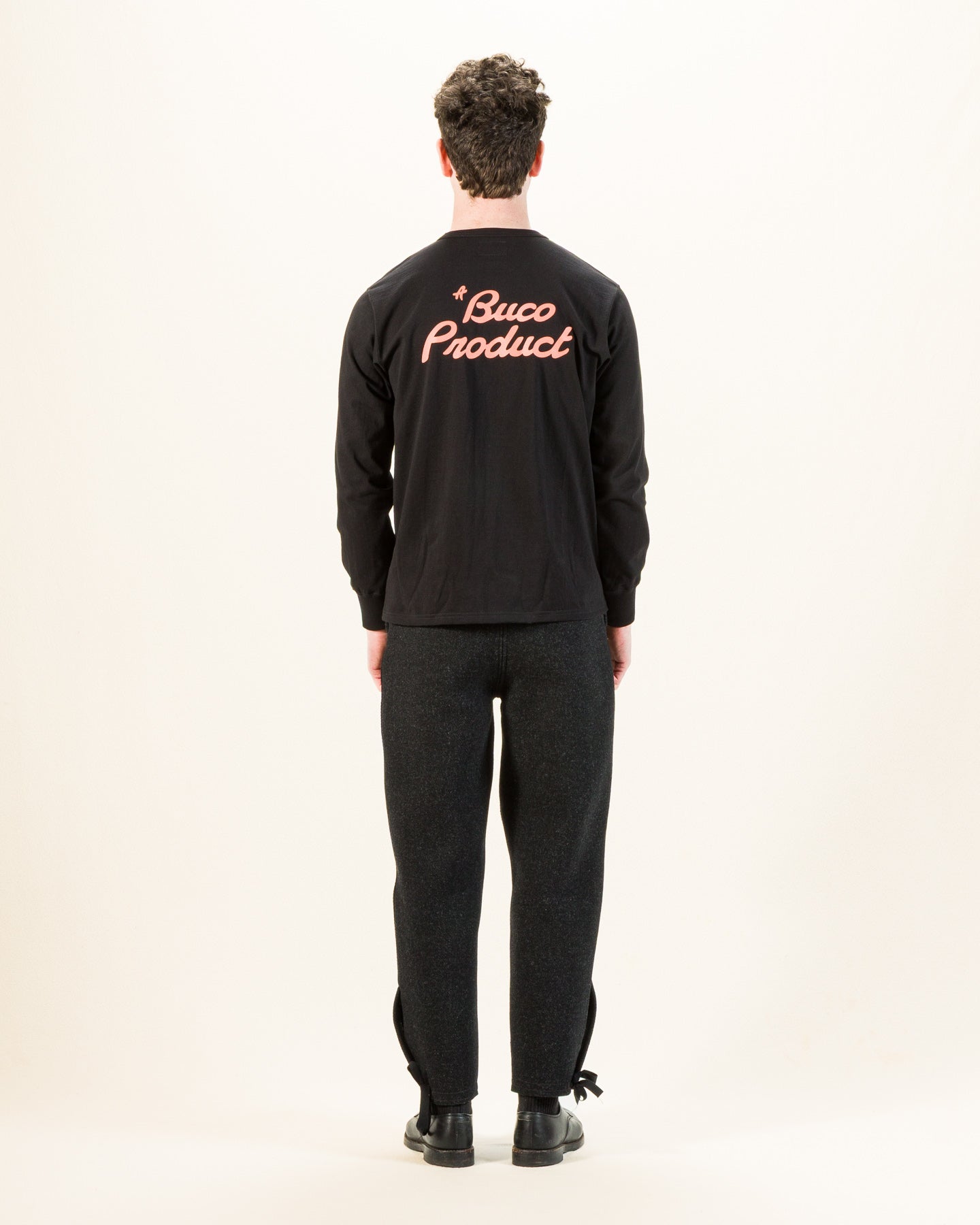 The Real McCoy's Buco L/S Tee /LOOK AT HOW BUCO DID IT! - Black - Standard & Strange