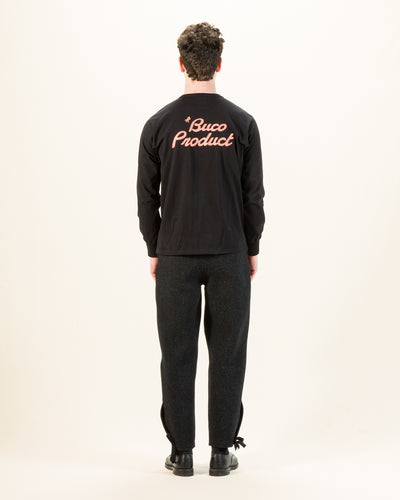 The Real McCoy's Buco L/S Tee /LOOK AT HOW BUCO DID IT! - Black - Standard & Strange