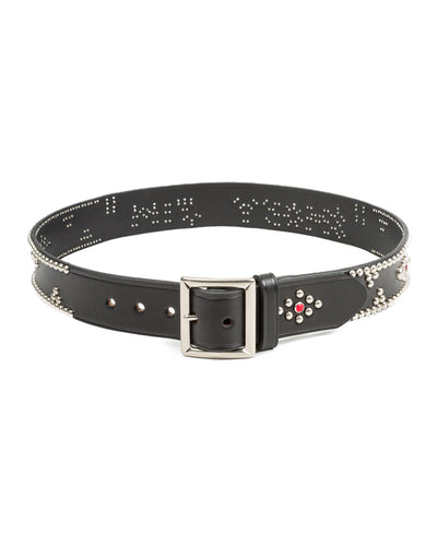 The Real McCoy's Buco Motorcycle Belt / Smoky Jim - Black - Standard & Strange