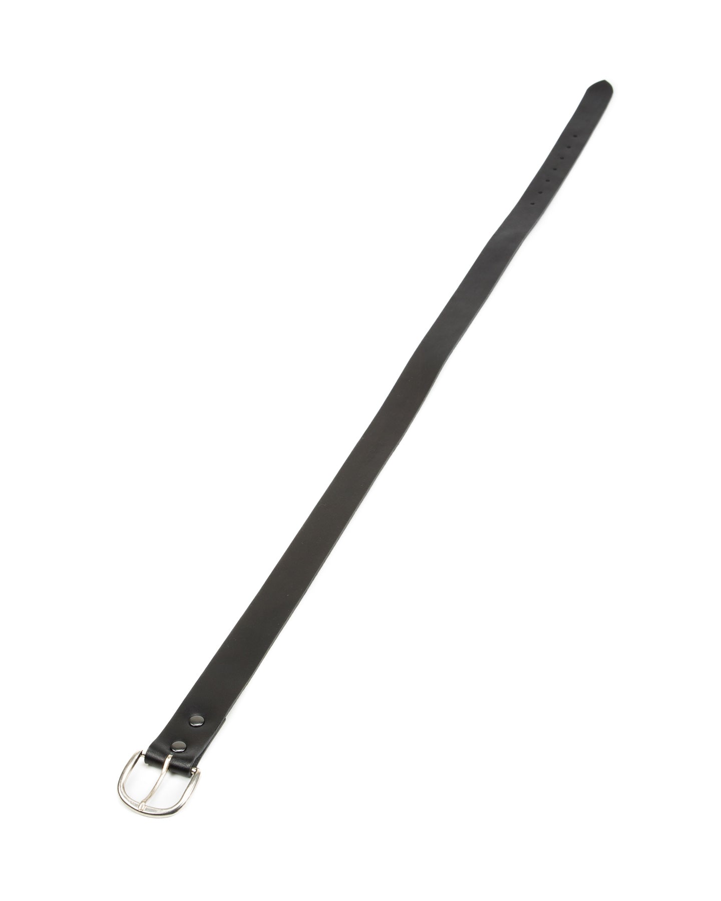 The Real McCoy's Joe McCoy Narrow Width Belt - Black - Standard & Strange