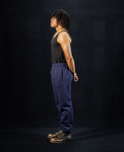 The Real McCoy's 10 oz. Loopwheel Sweatpants - Navy - Standard & Strange