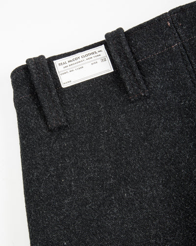 The Real McCoy's U.S. Navy Submarine Trousers - Charcoal - Standard & Strange