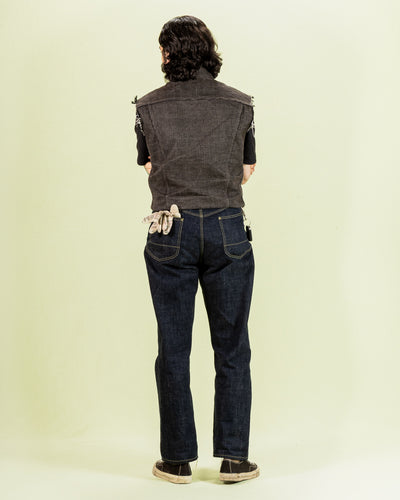 Trophy Clothing Lot.1604 Waist Overalls - Dirt Denim - Standard & Strange