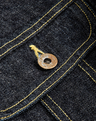 Trophy Clothing Lot.2405 Riders Jacket - Indigo Left Hand Denim - Standard & Strange