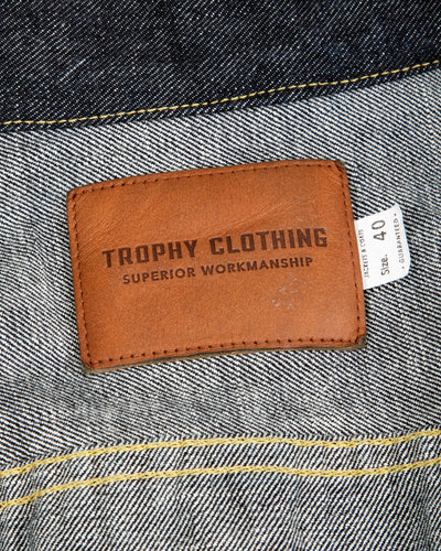 Trophy Clothing Lot.2405 Riders Jacket - Indigo Left Hand Denim - Standard & Strange