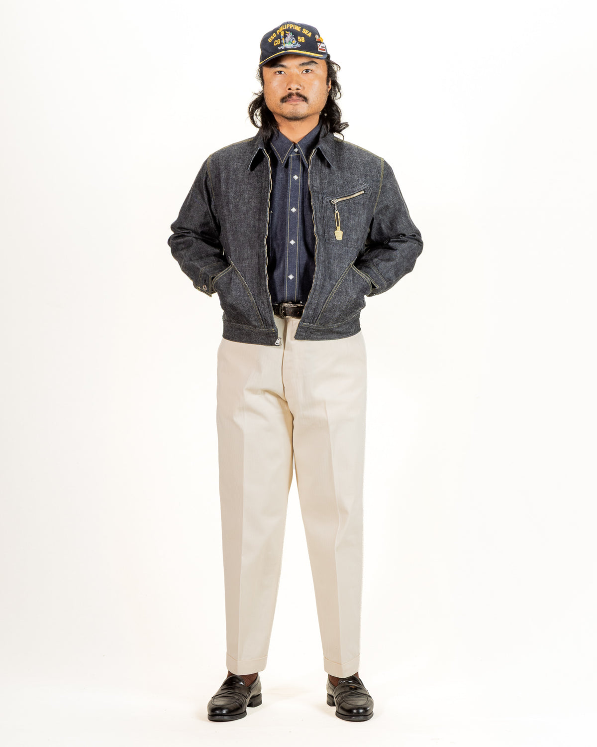 Lot.2406 Rancher Jacket - Indigo Left Hand Denim