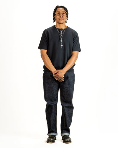 Utility Mil Henley S/S Tee - Charcoal