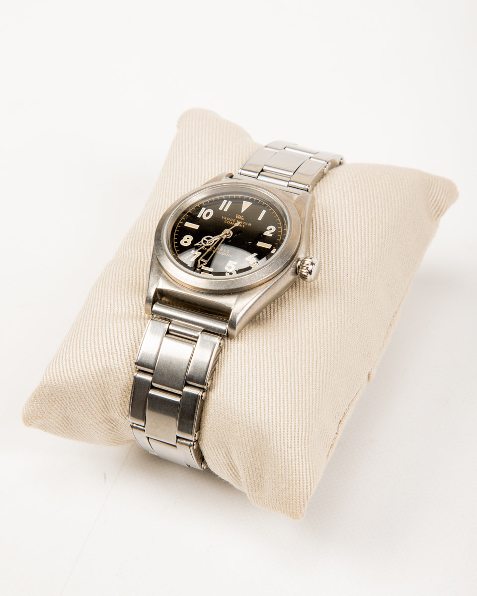 Vague Watch Co. Vabble Watch [VB-L-001-SB] - Black Dial - Standard & Strange