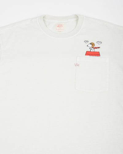 Vintage Heavy Flying Aces Tee - Cream - Standard & Strange