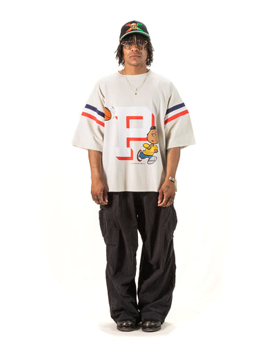 Vintage Heavy Franklin Football Jersey - Grey - Standard & Strange