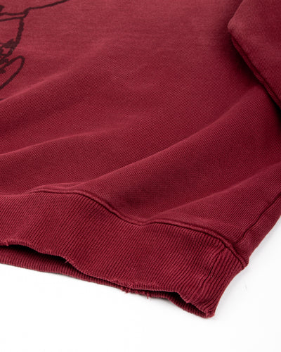 Vintage Heavy Good 'Ol Charlie Brown Sweatshirt - Red Sun Fade - Standard & Strange