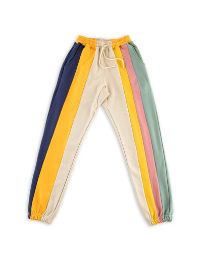 Vintage Heavy Multi Panel Fleece Pant - Multi - Standard & Strange