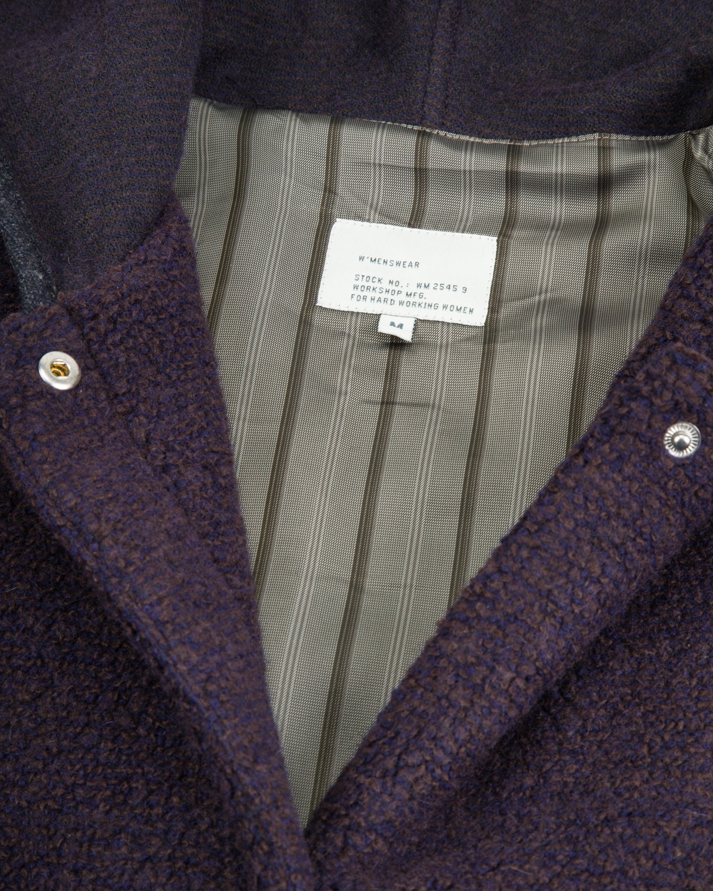 W'Menswear Dipper Coat - Navy/Brown - Standard & Strange