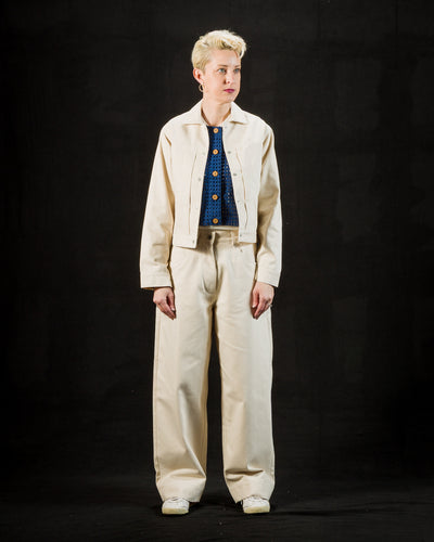 W'Menswear Engineers Jacket - Ecru - Standard & Strange
