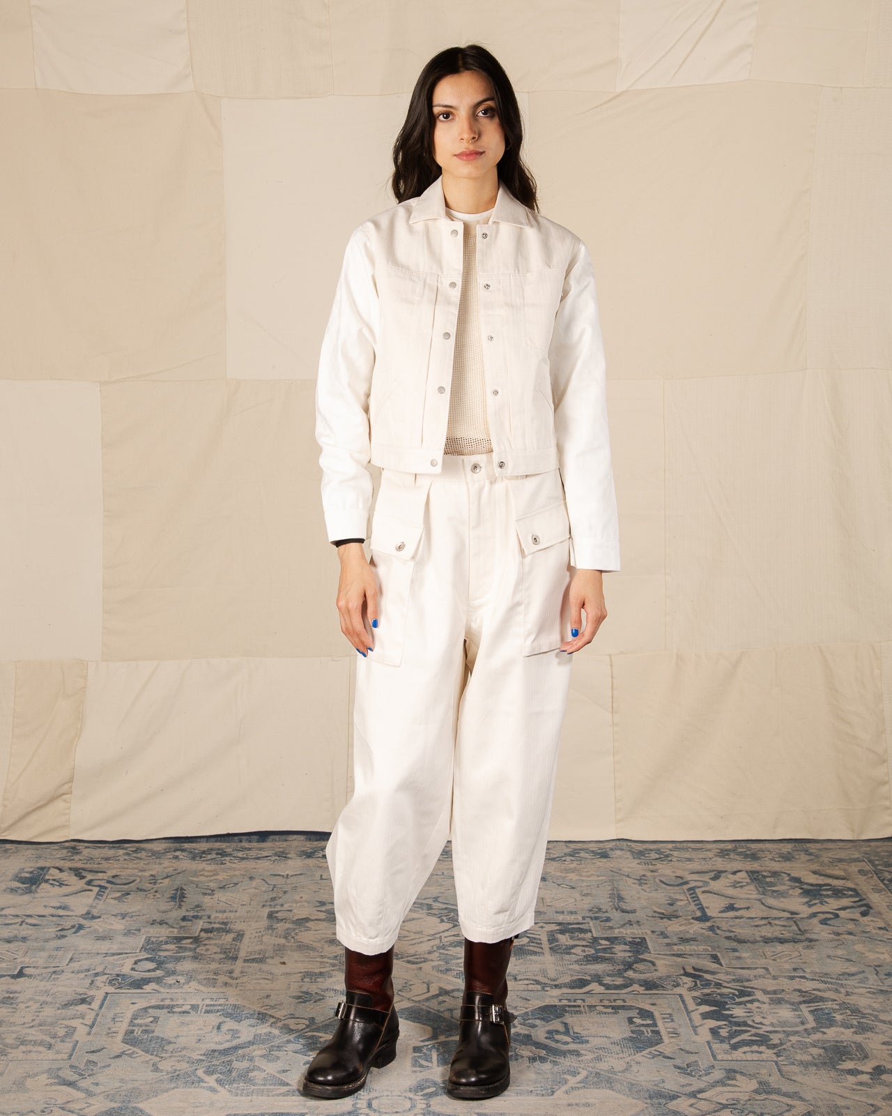 W'Menswear Maggie 2-Pocket Pant - Off-White - Standard & Strange