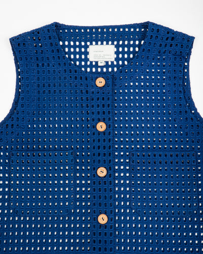 W'Menswear Naa Shirt - Indigo Deadstock Lace - Standard & Strange