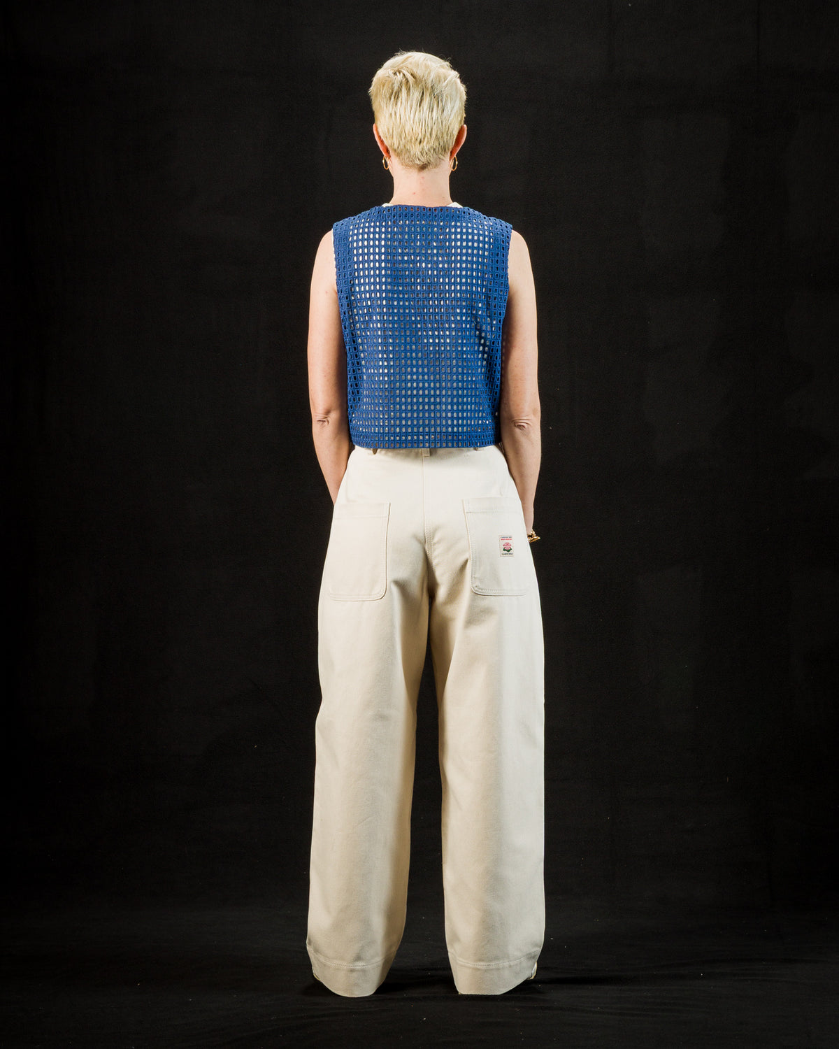 W'Menswear Naa Shirt - Indigo Deadstock Lace - Standard & Strange