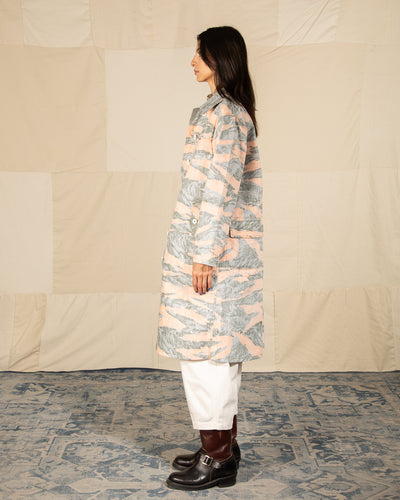 W'Menswear Nam Coat - Orange Print - Standard & Strange