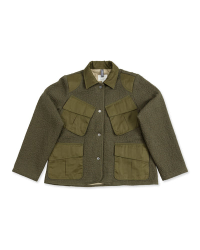 W'Menswear Ralley Jacket - Dark Olive - Standard & Strange