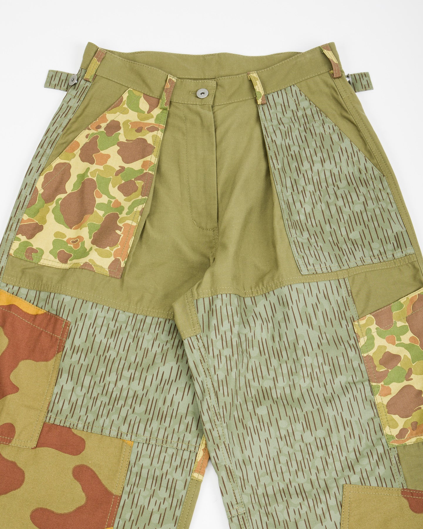 W'Menswear Unisex Freedom Flight Trouser - Army Green Camo - Standard & Strange