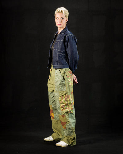 W'Menswear Unisex Freedom Flight Trouser - Army Green Camo - Standard & Strange
