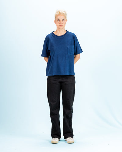 W'Menswear Bowl Tee - Indigo - Standard & Strange