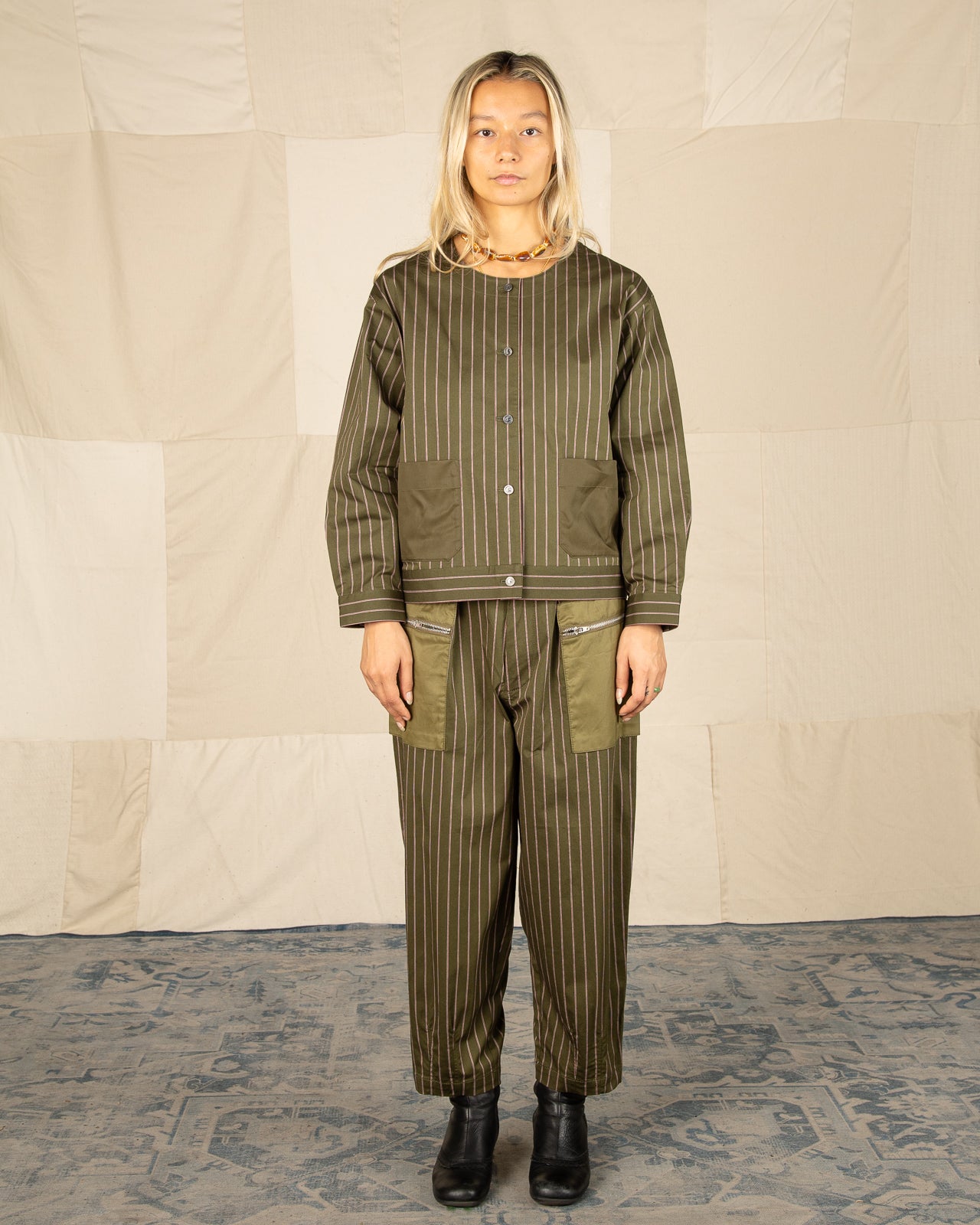 W'Menswear Mohom Shirt - Green - Standard & Strange