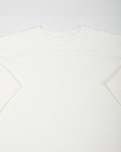 Warehouse Three Quarter Football Shirt - Off White - Standard & Strange