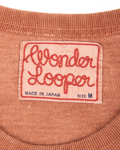 Wonder Looper Amami Hand Dyed ELS Recycled Cotton Slub T-Shirt - Sharinbai + Doro - Standard & Strange