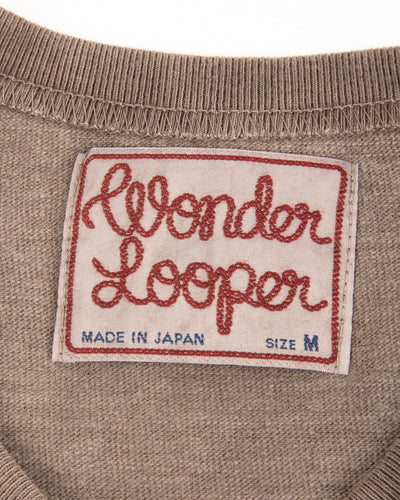 Wonder Looper Amami Hand Dyed ELS Recycled Cotton Slub T-Shirt - Sharinbai + Doro Max - Standard & Strange