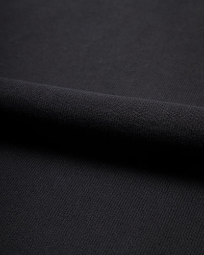 Wonder Looper Double Heavyweight Crewneck T-shirt - Black - Standard & Strange