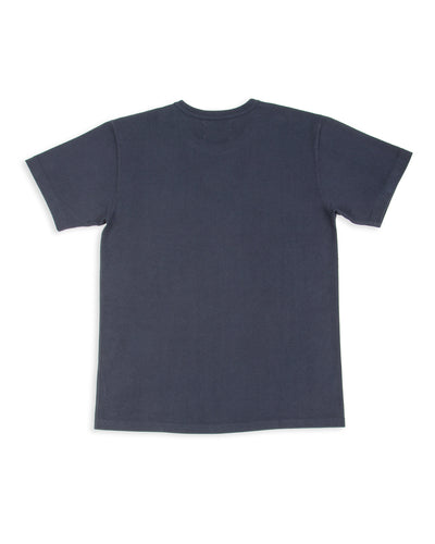 Wonder Looper Double Heavyweight Crewneck T-shirt - Navy - Standard & Strange