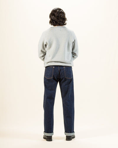 Wonder Looper Double Heavyweight French Terry Pullover Crewneck - Heather Grey - Standard & Strange