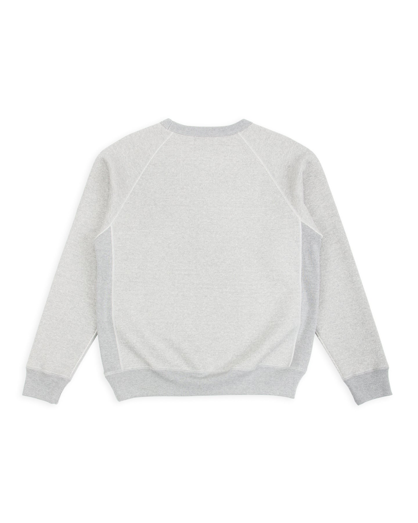 Wonder Looper Double Heavyweight French Terry Pullover Crewneck - Heather Grey - Standard & Strange