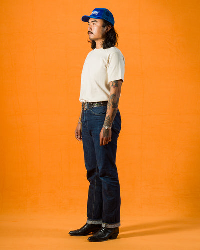 Wonder Looper ELS Recycled Cotton Slub T-Shirt - Ecru - Standard & Strange