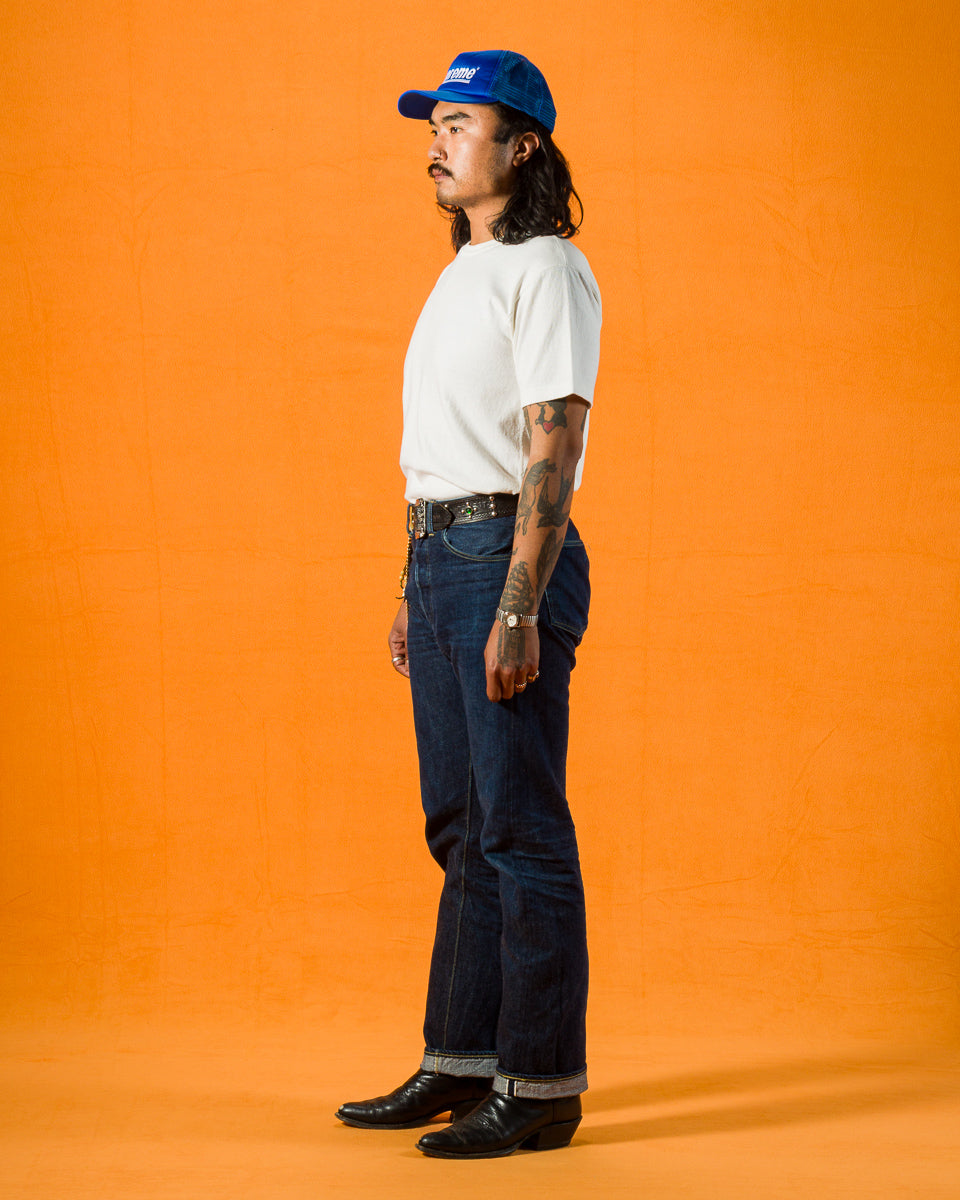 Wonder Looper ELS Recycled Cotton Slub T-Shirt - White - Standard & Strange