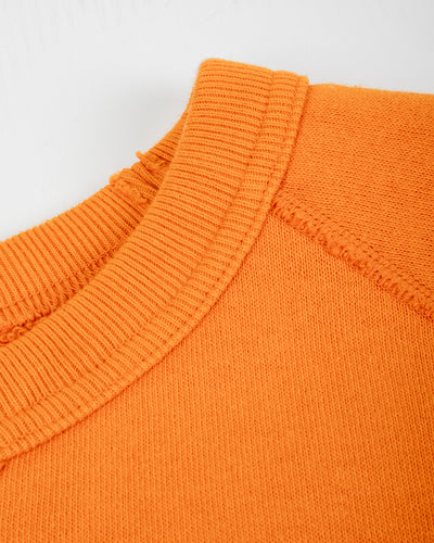 Wonder Looper Super Looper French Terry Pullover Crewneck - Orange - Standard & Strange