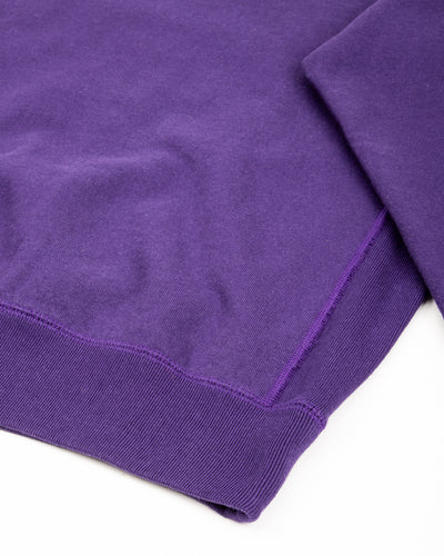 Wonder Looper Super Looper French Terry Pullover Crewneck - Purple - Standard & Strange