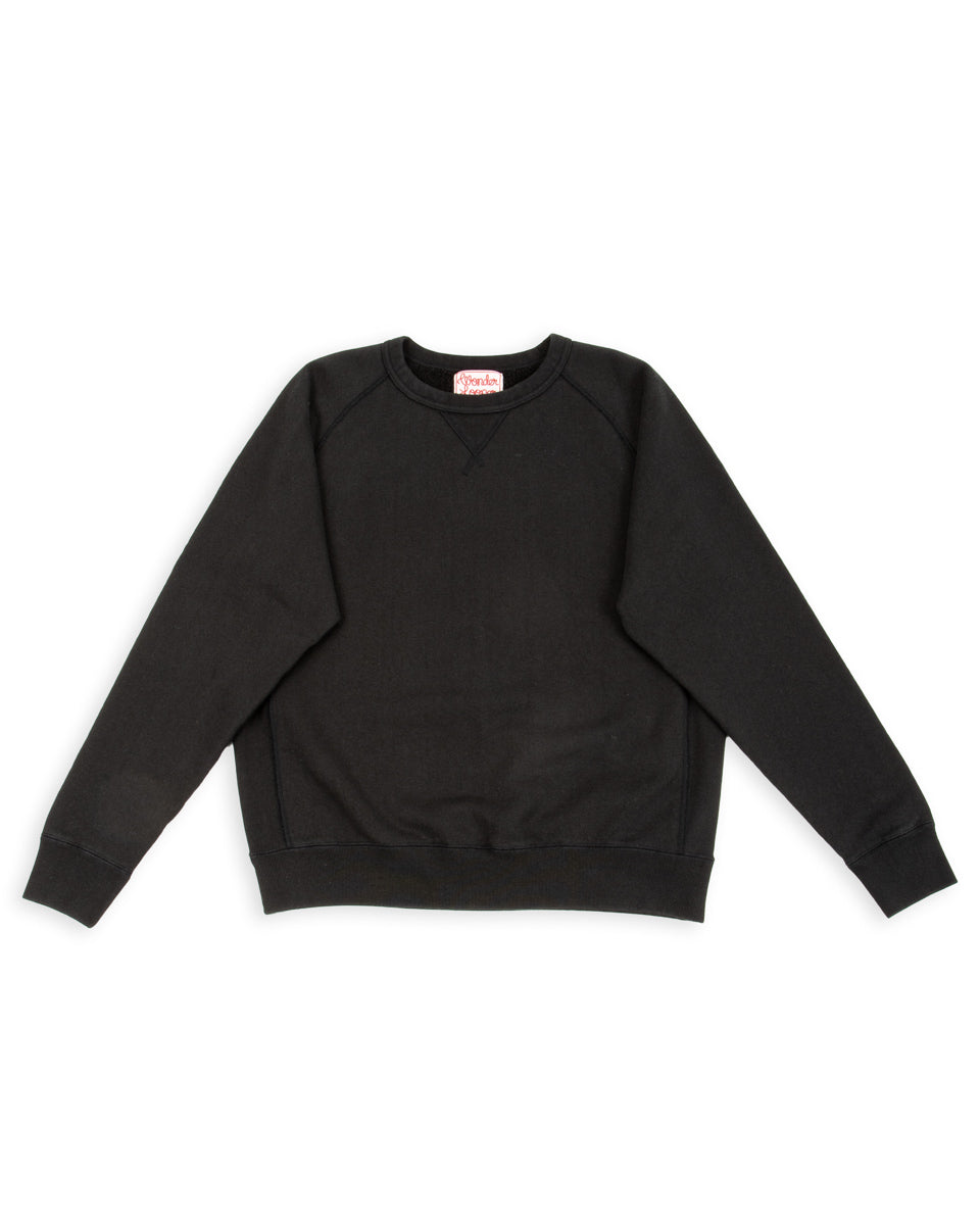 Wonder Looper Super Looper French Terry Pullover Crewneck - Sumi Black - Standard & Strange