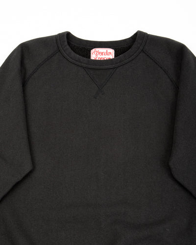 Wonder Looper Super Looper French Terry Pullover Crewneck - Sumi Black - Standard & Strange