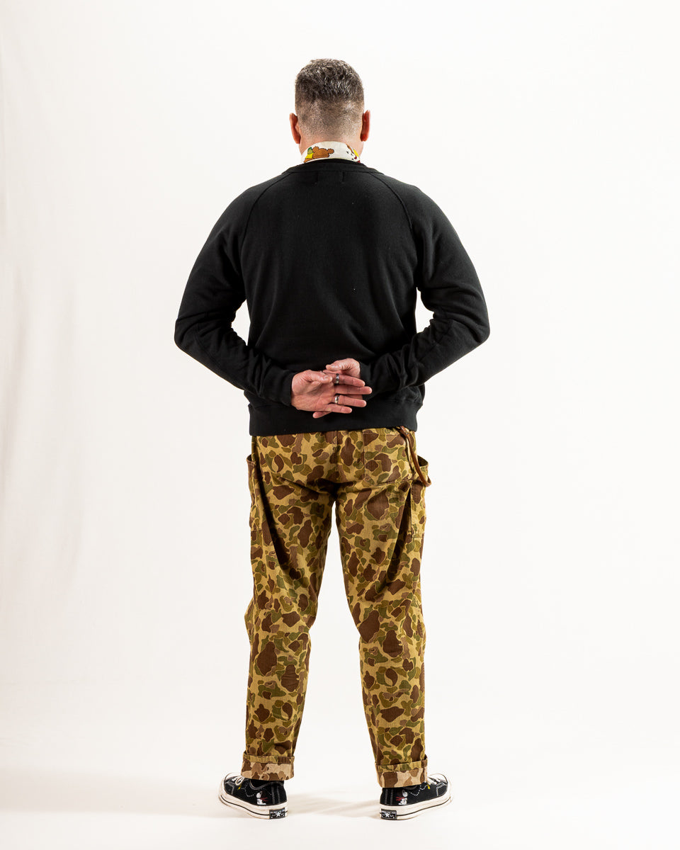 Wonder Looper Super Looper French Terry Pullover Crewneck - Sumi Black - Standard & Strange