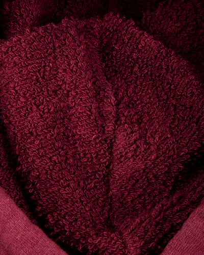 Wonder Looper Super Looper French Terry Pullover Hoodie - Burgundy - Standard & Strange