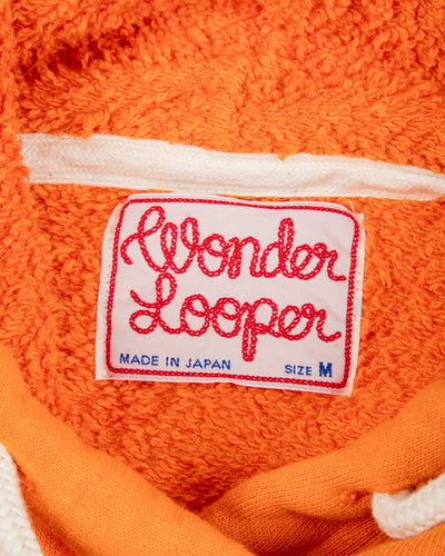 Wonder Looper Super Looper French Terry Pullover Hoodie - Orange - Standard & Strange