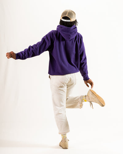 Wonder Looper Super Looper French Terry Pullover Hoodie - Purple - Standard & Strange