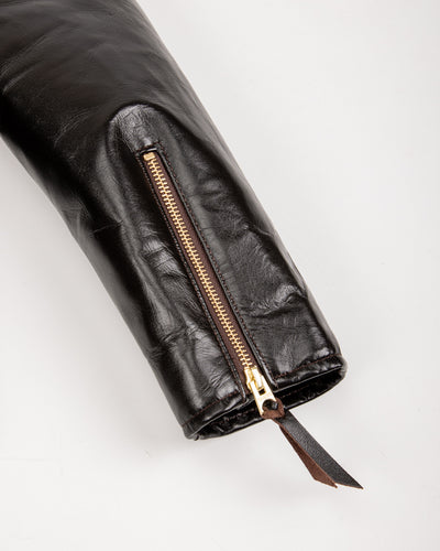 Y'2 Leather Lightweight Vintage Horsehide Single Riders Jacket (PR-65) - Black - Standard & Strange