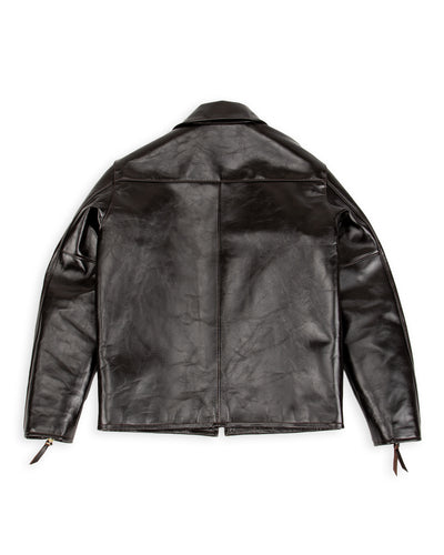 Y'2 Leather Lightweight Vintage Horsehide Single Riders Jacket (PR-65) - Black - Standard & Strange